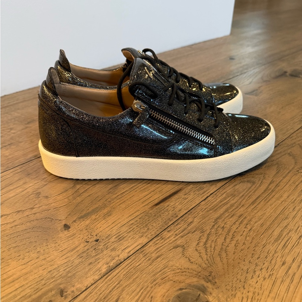 Giuseppe Zanotti Frankie Glitter low-top sneakers size 44 - Picture 3 of 6